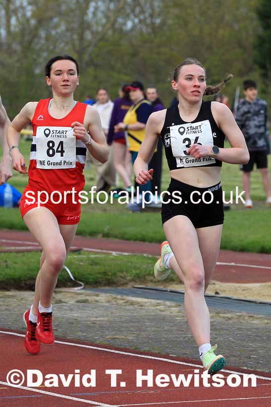 1500 metres, 2023 NE Grand Prix 1, Monkton. Photo: David T. Hewitson/Sports for All Pics